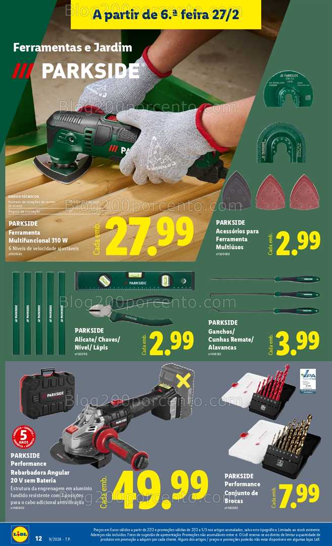 Antevisão Folheto LIDL Bazar Promoções de 23 fevereiro a 5 março - Edição Digital