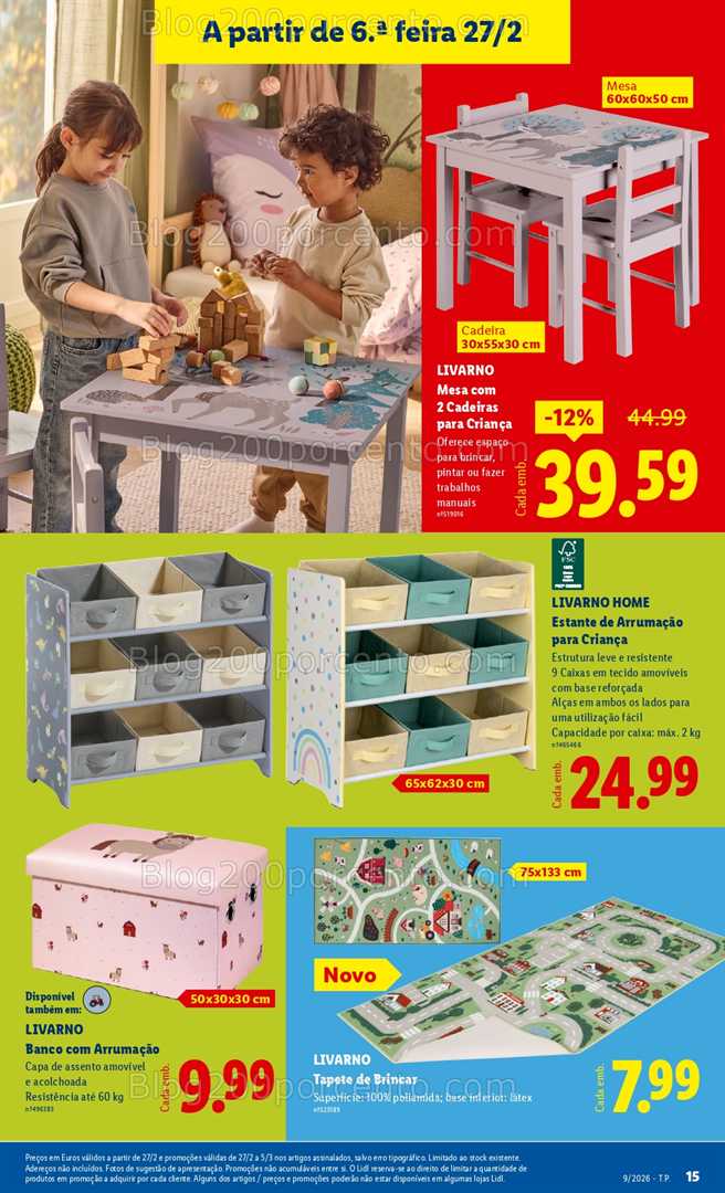Antevisão Folheto LIDL Bazar Promoções de 23 fevereiro a 5 março - Edição Digital