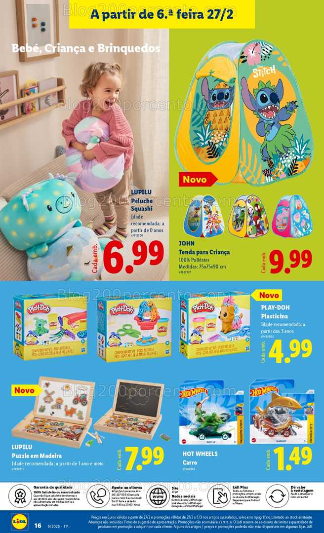 Antevisão Folheto LIDL Bazar Promoções de 23 fevereiro a 5 março - Edição Digital