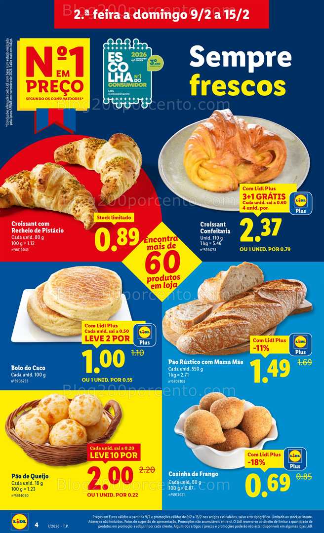 Antevisão Folheto LIDL Promoções 9 a 15 fevereiro - Edição Digital