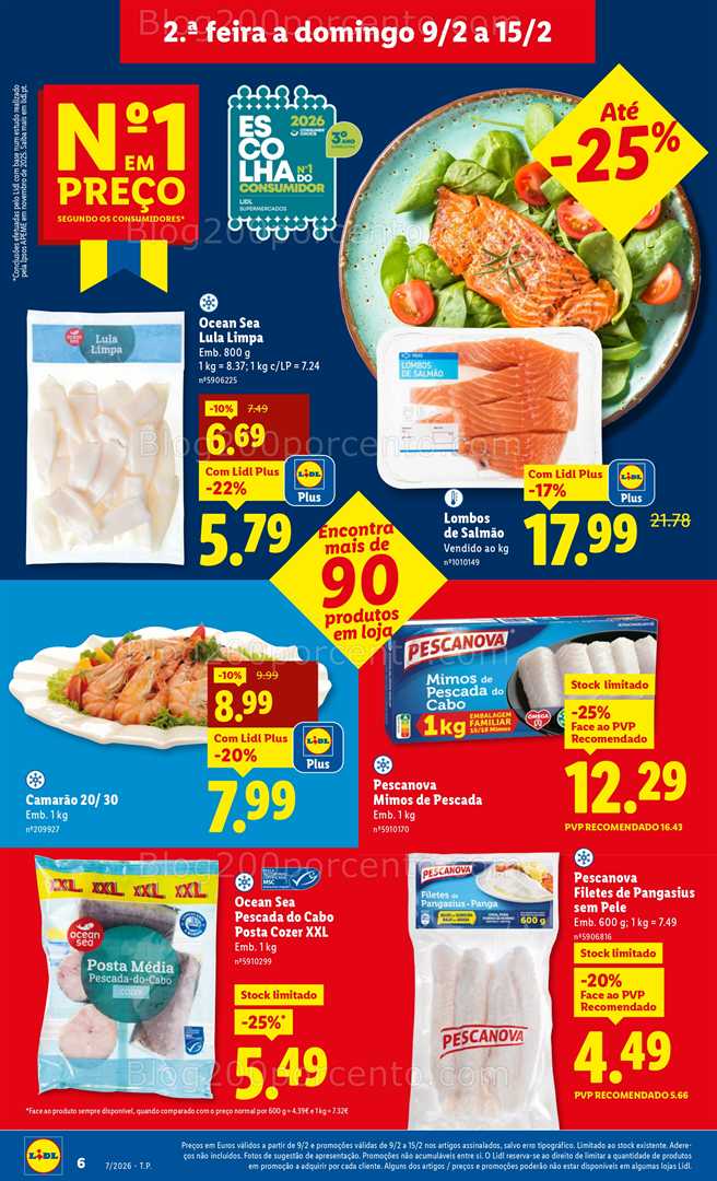 Antevisão Folheto LIDL Promoções 9 a 15 fevereiro - Edição Digital