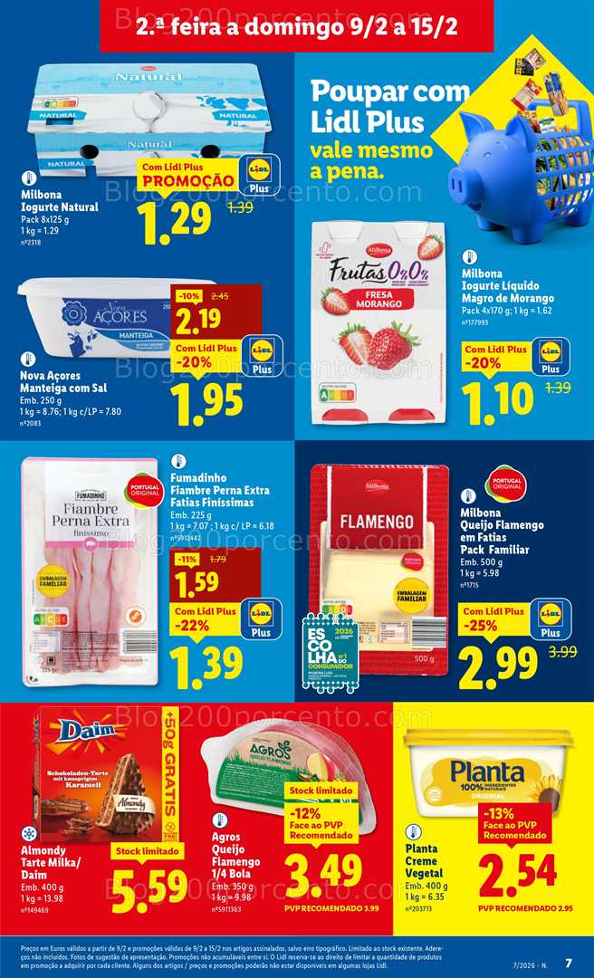 Antevisão Folheto LIDL Promoções 9 a 15 fevereiro - Edição Digital