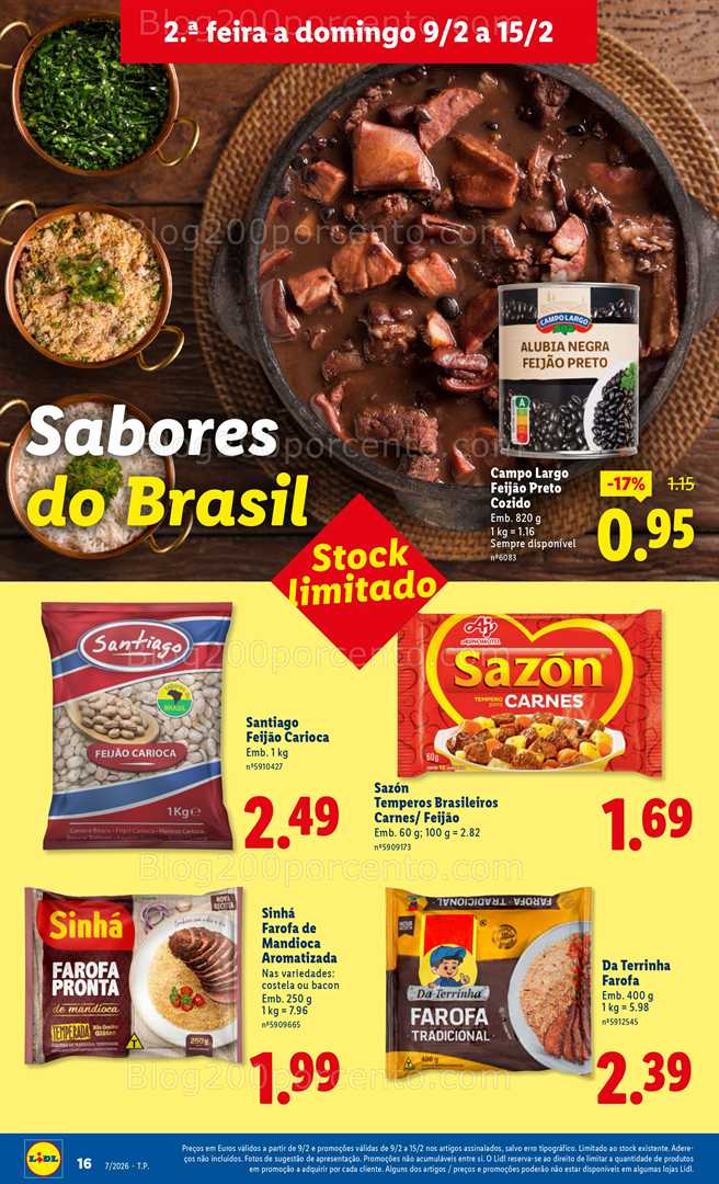 Antevisão Folheto LIDL Promoções 9 a 15 fevereiro - Edição Digital