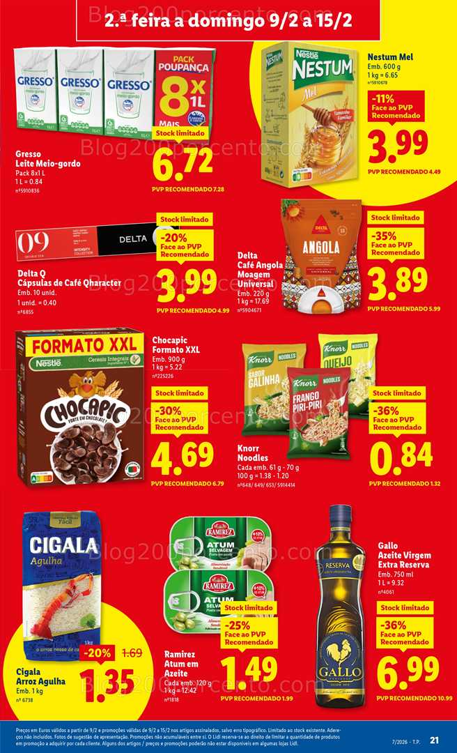 Antevisão Folheto LIDL Promoções 9 a 15 fevereiro - Edição Digital