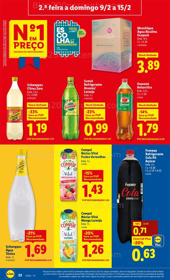 Antevisão Folheto LIDL Promoções 9 a 15 fevereiro - Edição Digital