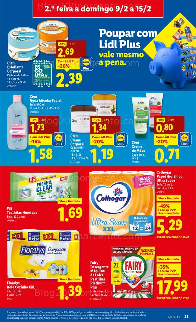 Antevisão Folheto LIDL Promoções 9 a 15 fevereiro - Edição Digital