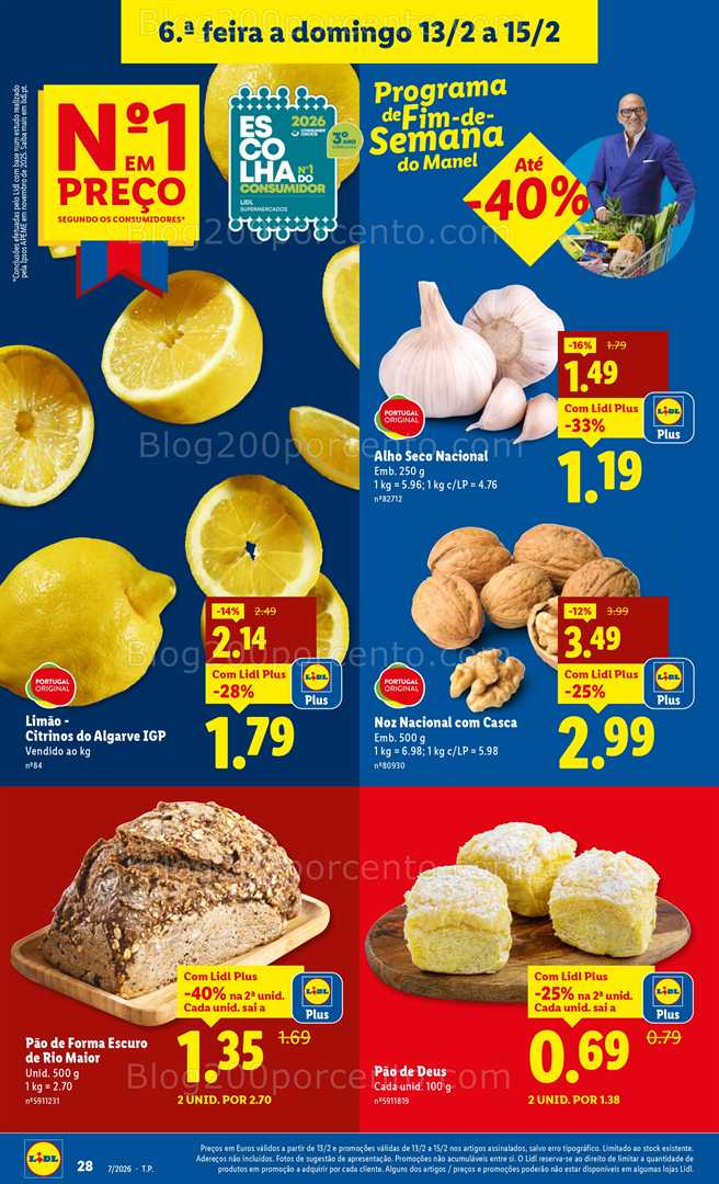 Antevisão Folheto LIDL Promoções 9 a 15 fevereiro - Edição Digital