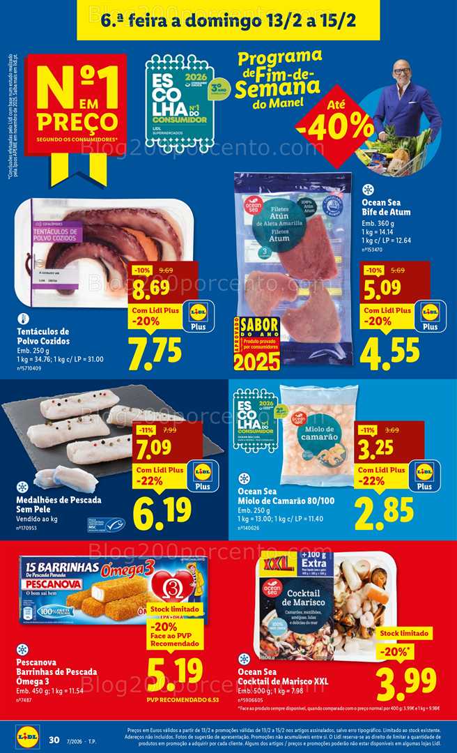 Antevisão Folheto LIDL Promoções 9 a 15 fevereiro - Edição Digital