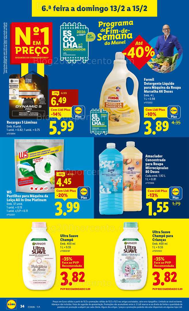 Antevisão Folheto LIDL Promoções 9 a 15 fevereiro - Edição Digital