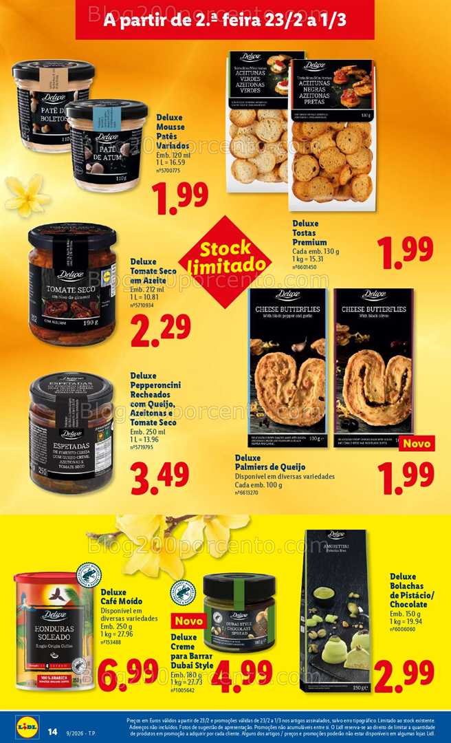 Antevisão Folheto LIDL Especial Páscoa Promoções de 23 fevereiro a 1 março
