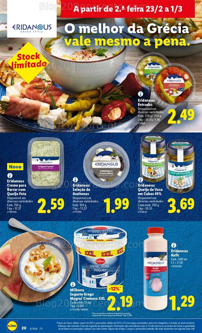 Antevisão Folheto LIDL Sabores do Mundo Promoções de 23 fevereiro a 1 março