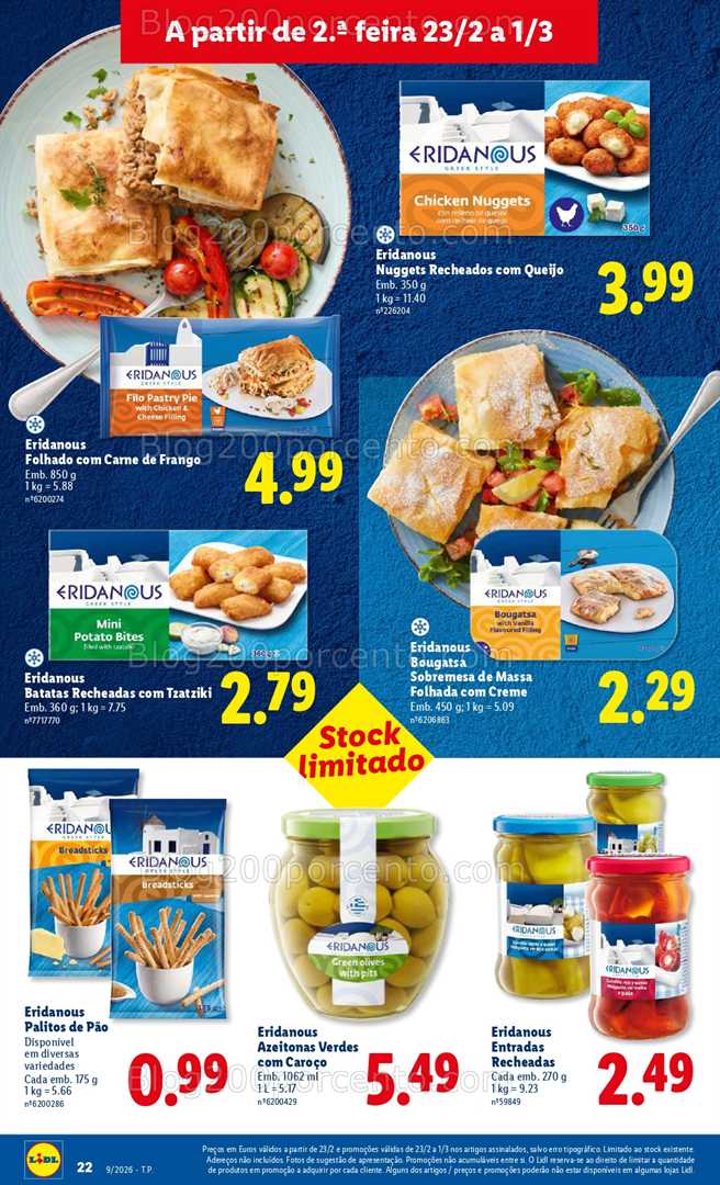Antevisão Folheto LIDL Promoções de 23 fevereiro a 1 março - Edição Digital