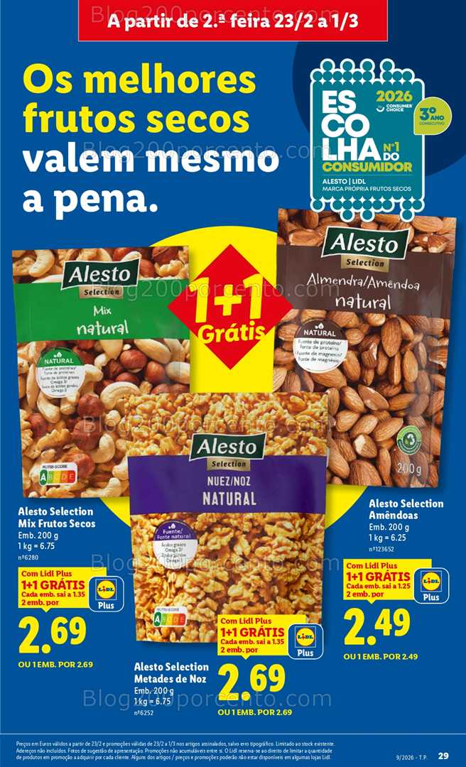 Antevisão Folheto LIDL Promoções de 23 fevereiro a 1 março - Edição Digital