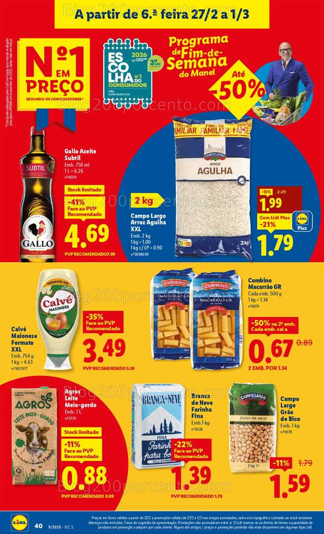 Antevisão Folheto LIDL Promoções de 23 fevereiro a 1 março - Edição Digital