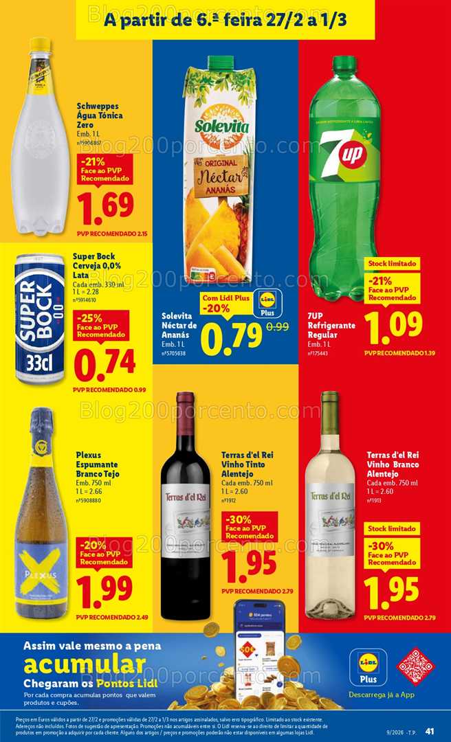 Antevisão Folheto LIDL Promoções de 23 fevereiro a 1 março - Edição Digital