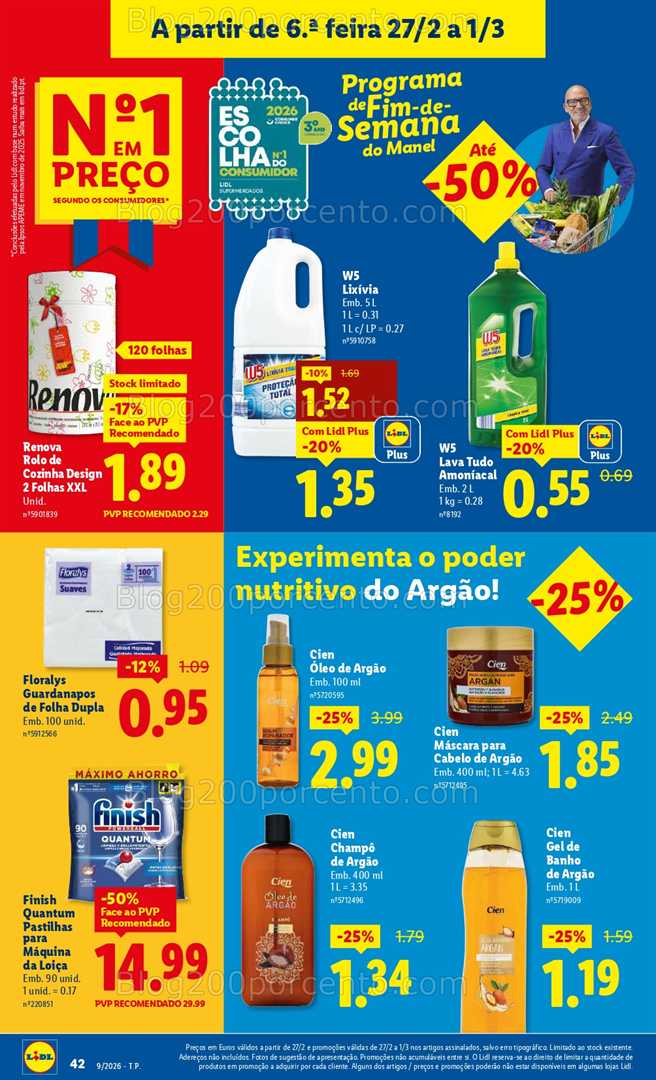 Antevisão Folheto LIDL Promoções de 23 fevereiro a 1 março - Edição Digital