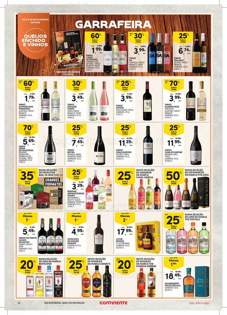 Antevisão Folheto CONTINENTE Bom Dia Promoções de 3 a 9 fevereiro