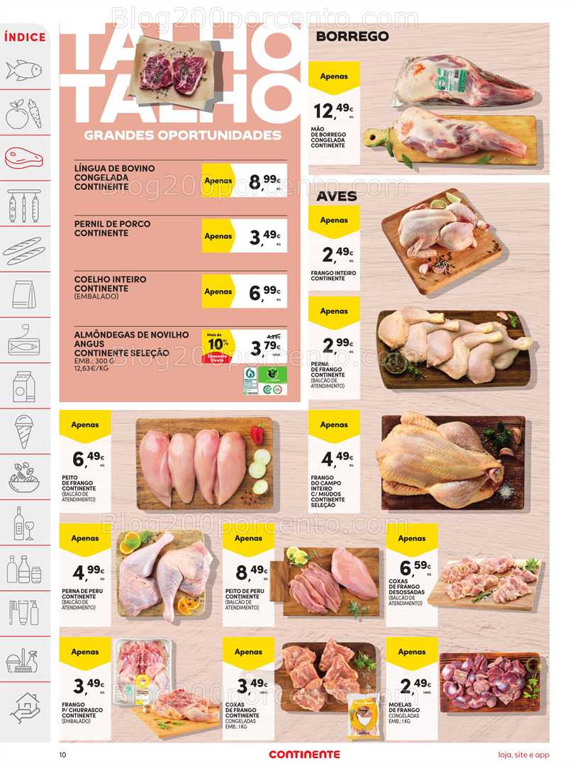 Antevisão Folheto CONTINENTE Promoções de 3 a 9 fevereiro - Edição Digital