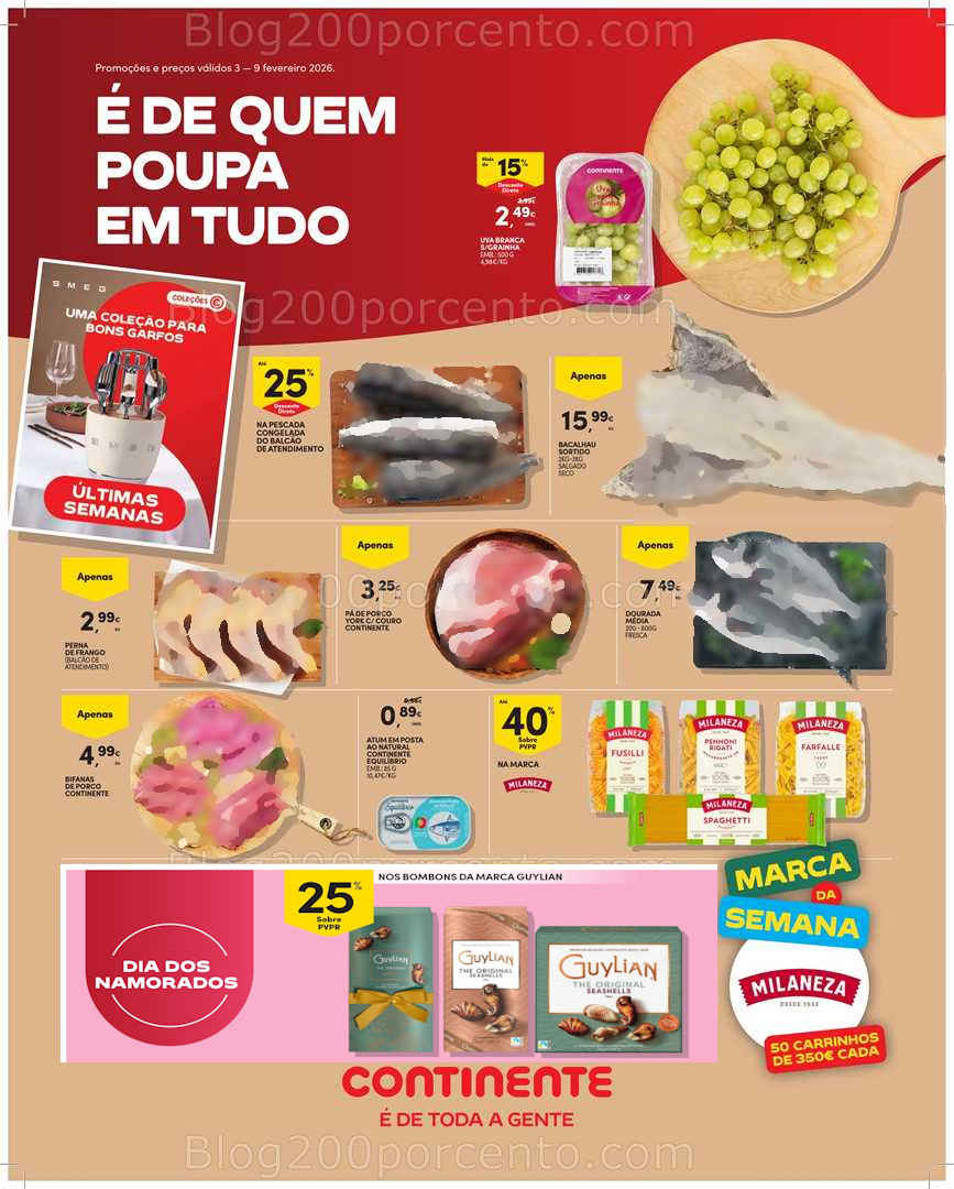 Antevisão Folheto CONTINENTE Madeira Promoções de 3 a 9 fevereiro