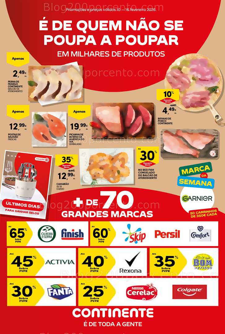 Antevisão Folheto CONTINENTE Bom Dia Promoções 10 a 16 fevereiro