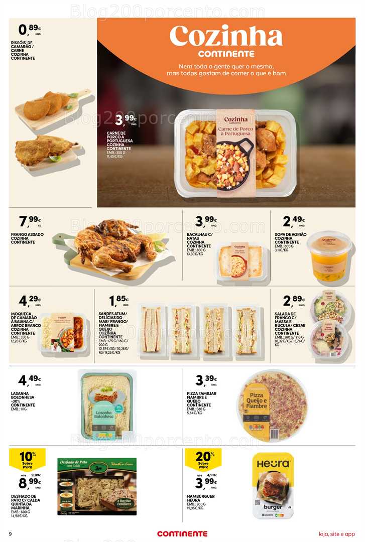 Antevisão Folheto CONTINENTE Bom Dia Promoções 10 a 16 fevereiro