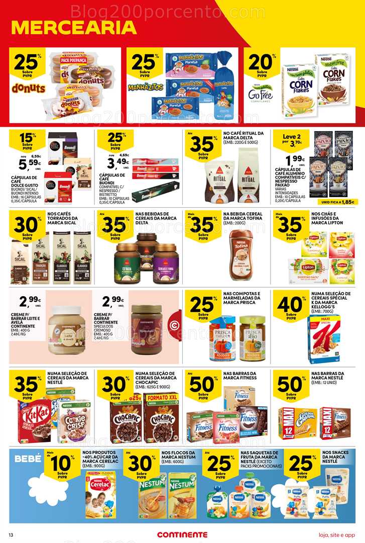Antevisão Folheto CONTINENTE Bom Dia Promoções 10 a 16 fevereiro