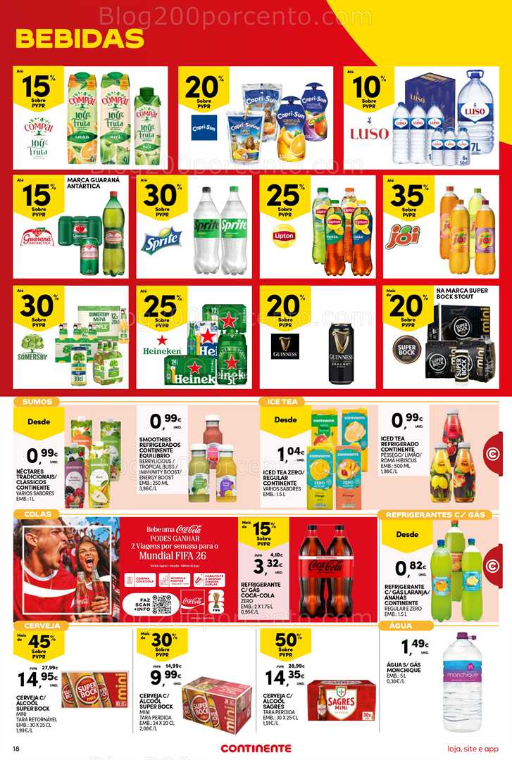 Antevisão Folheto CONTINENTE Bom Dia Promoções 10 a 16 fevereiro