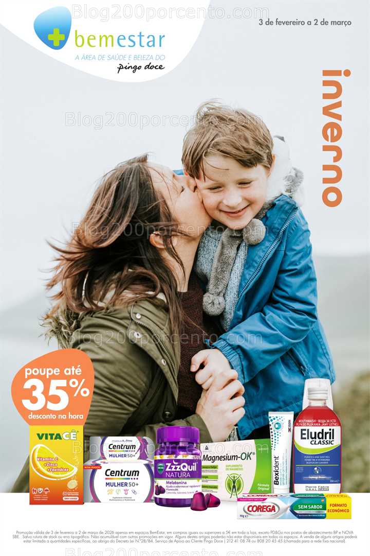 Antevisão Folheto PINGO DOCE Bem Estar Promoções de 3 fevereiro a 2 março