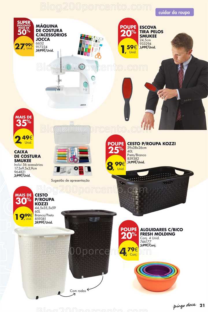Antevisão Folheto PINGO DOCE Bazar Promoções de 3 a 23 fevereiro