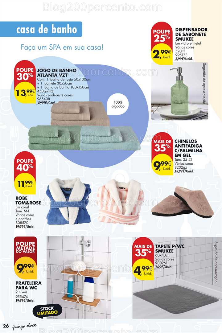 Antevisão Folheto PINGO DOCE Bazar Promoções de 3 a 23 fevereiro