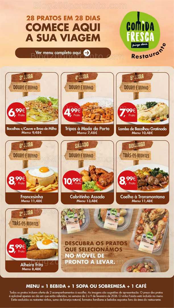 Antevisão Folheto PINGO DOCE Lojas Grandes Promoções de 3 a 9 fevereiro