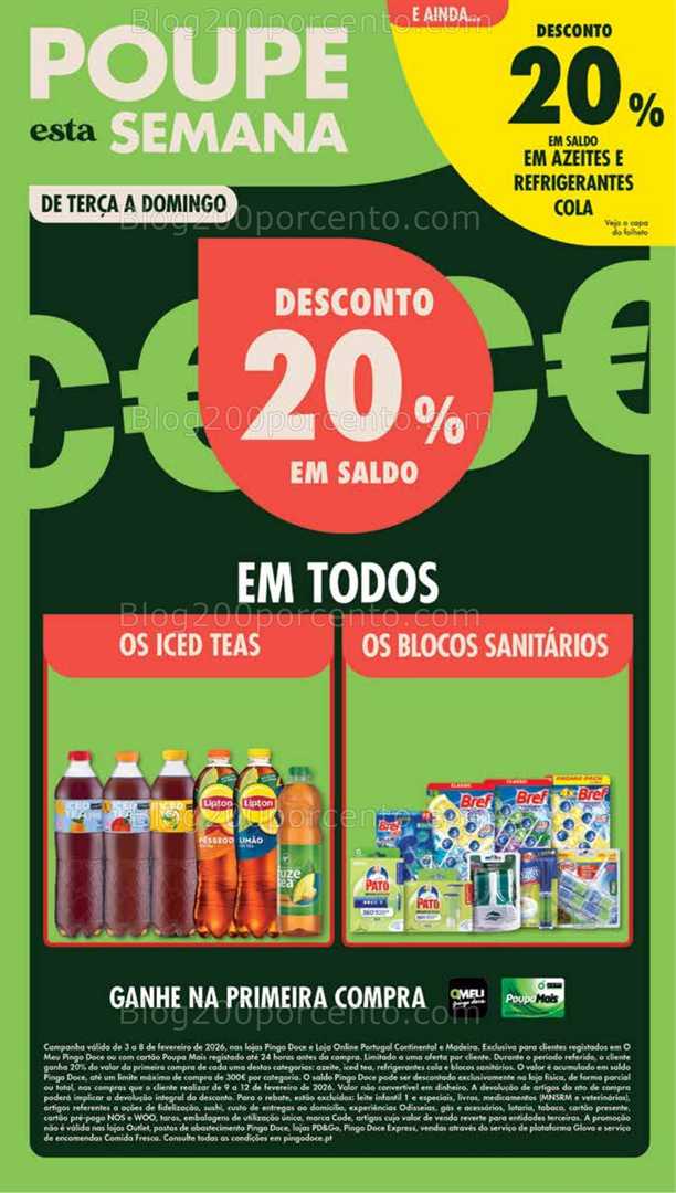 Antevisão Folheto PINGO DOCE Promoções de 3 a 9 fevereiro - Edição Digital