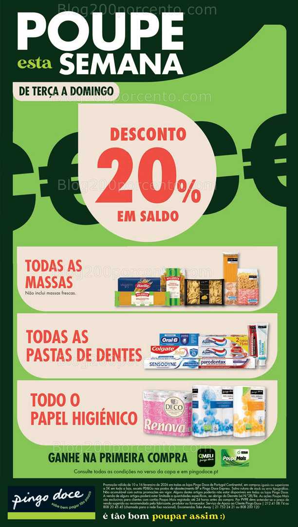 Antevisão Folheto PINGO DOCE Promoções 10 a 16 fevereiro - Edição Digital