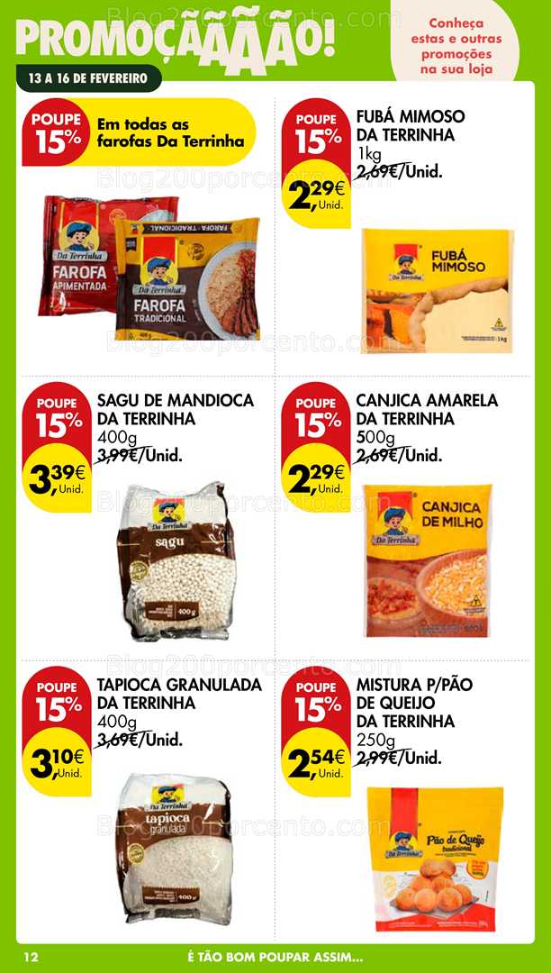 Antevisão Folheto PINGO DOCE Promoções Fim de Semana - 13 a 16 fevereiro