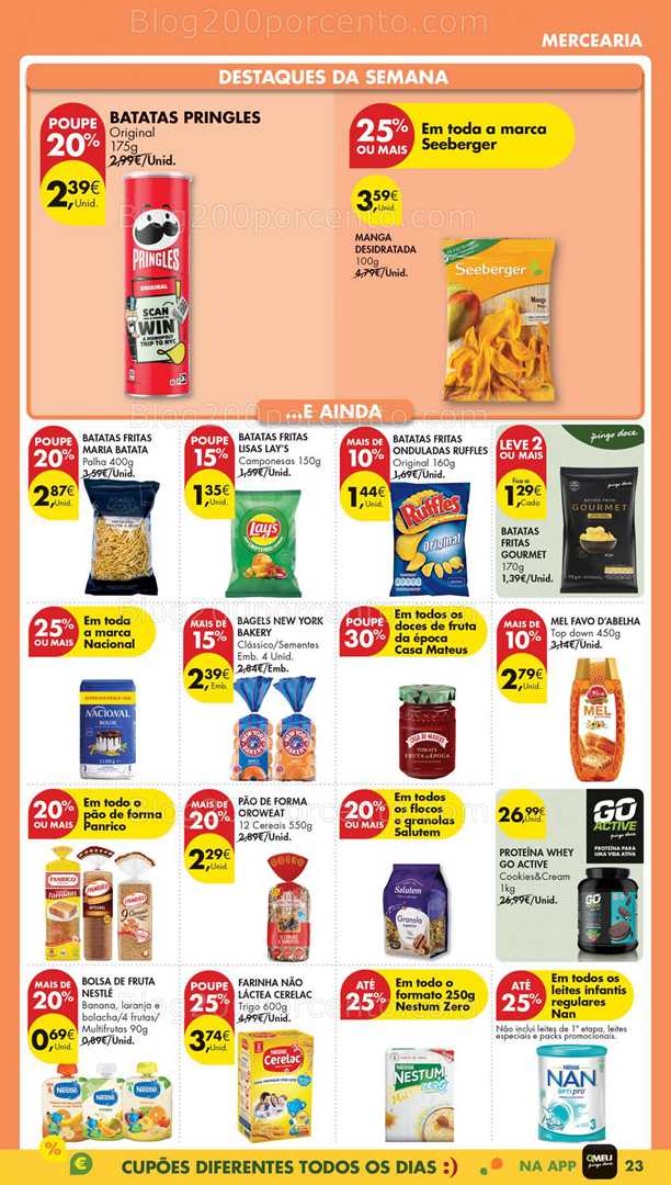 Antevisão Folheto PINGO DOCE Lojas Pequenas Promoções de 17 a 23 fevereiro