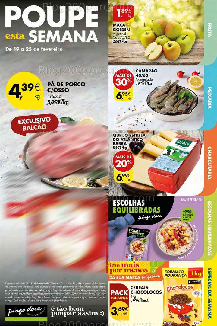 Antevisão Folheto PINGO DOCE Açores Promoções de 19 a 25 fevereiro