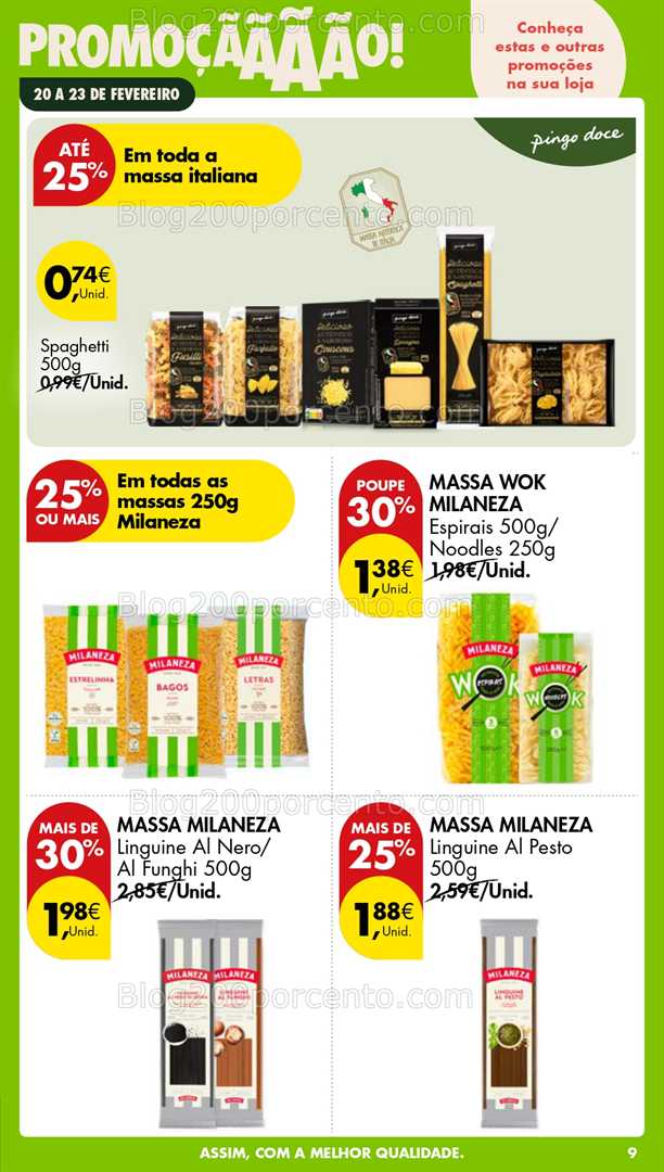 Antevisão Folheto PINGO DOCE Promoções Fim de Semana - 20 a 22 fevereiro