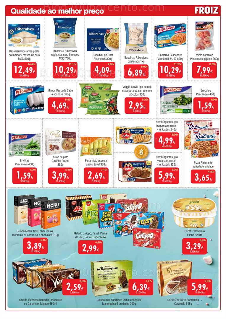 Antevisão Folheto FROIZ Promoções de 12 fevereiro a 3 março