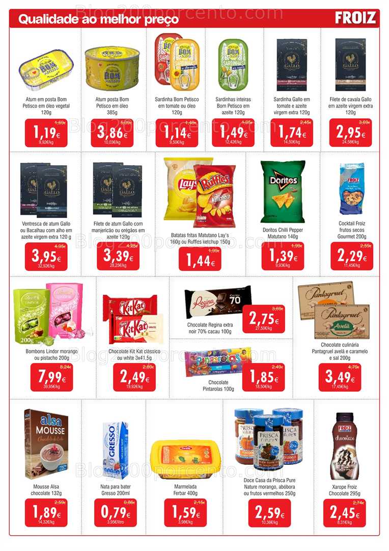 Antevisão Folheto FROIZ Promoções de 12 fevereiro a 3 março