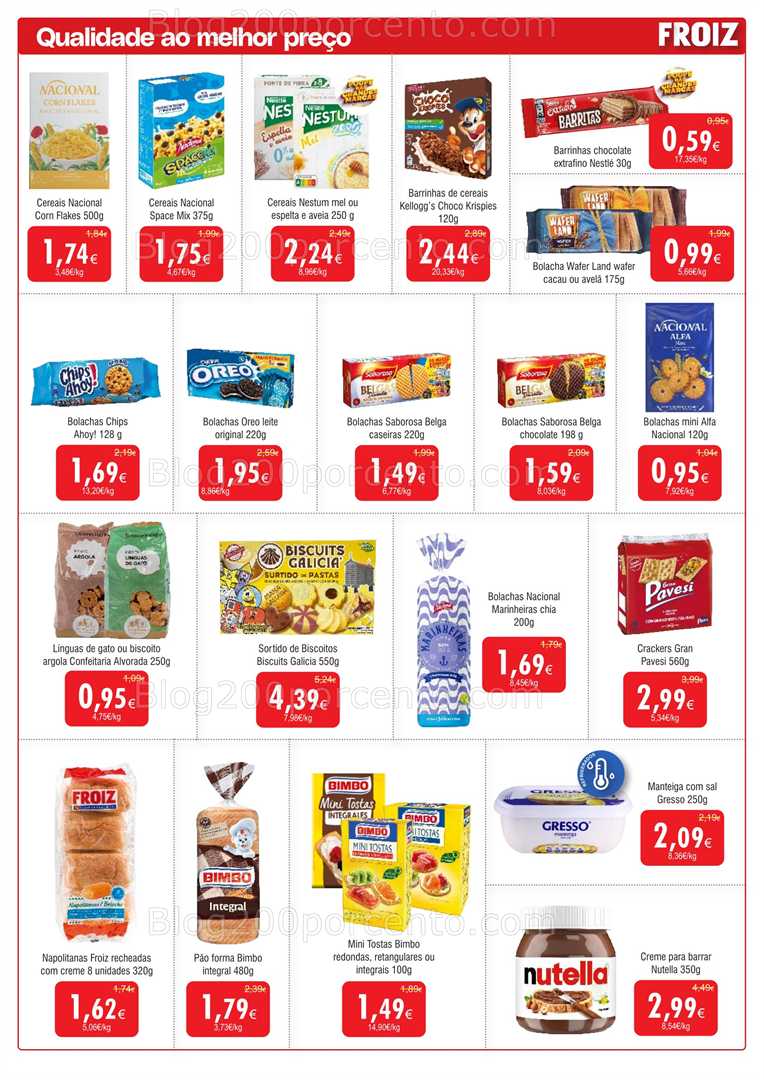 Antevisão Folheto FROIZ Promoções de 12 fevereiro a 3 março