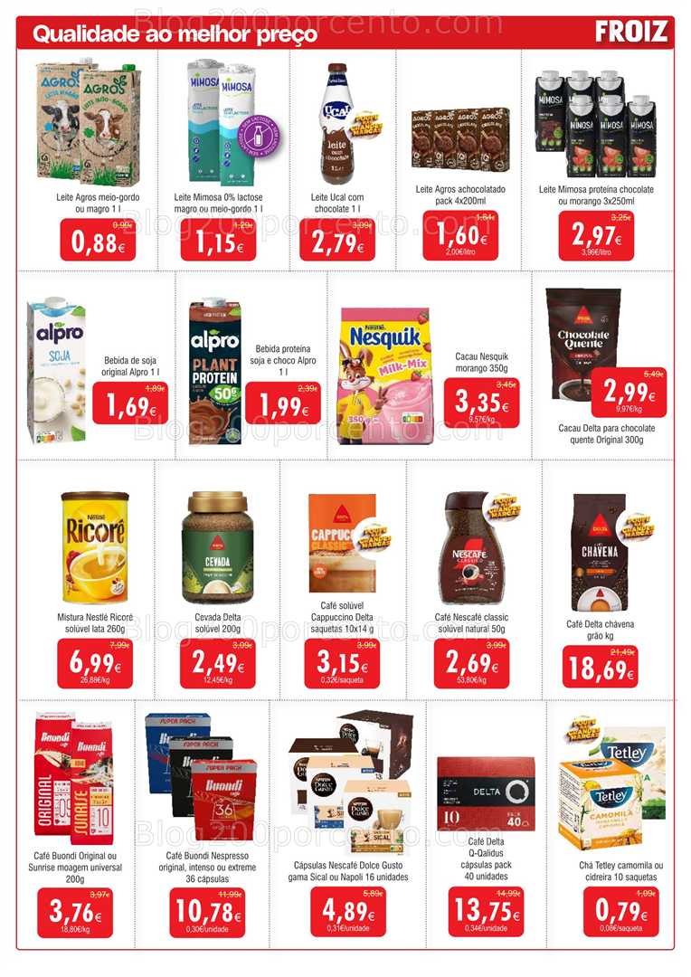 Antevisão Folheto FROIZ Promoções de 12 fevereiro a 3 março