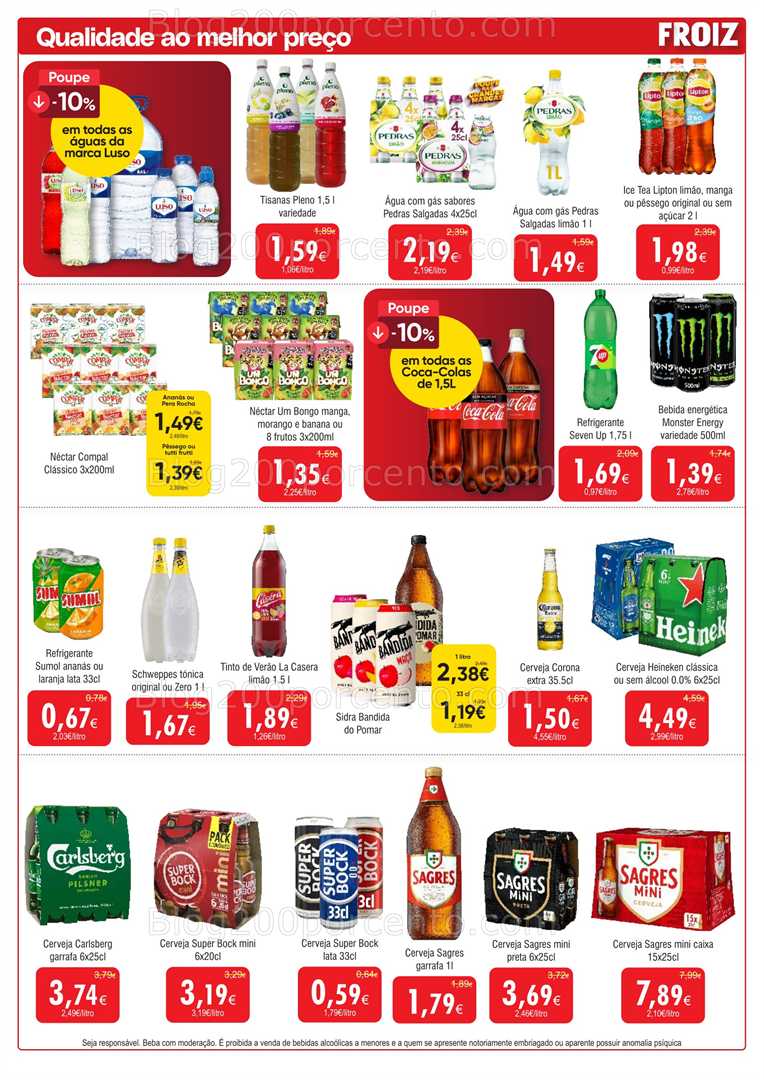 Antevisão Folheto FROIZ Promoções de 12 fevereiro a 3 março