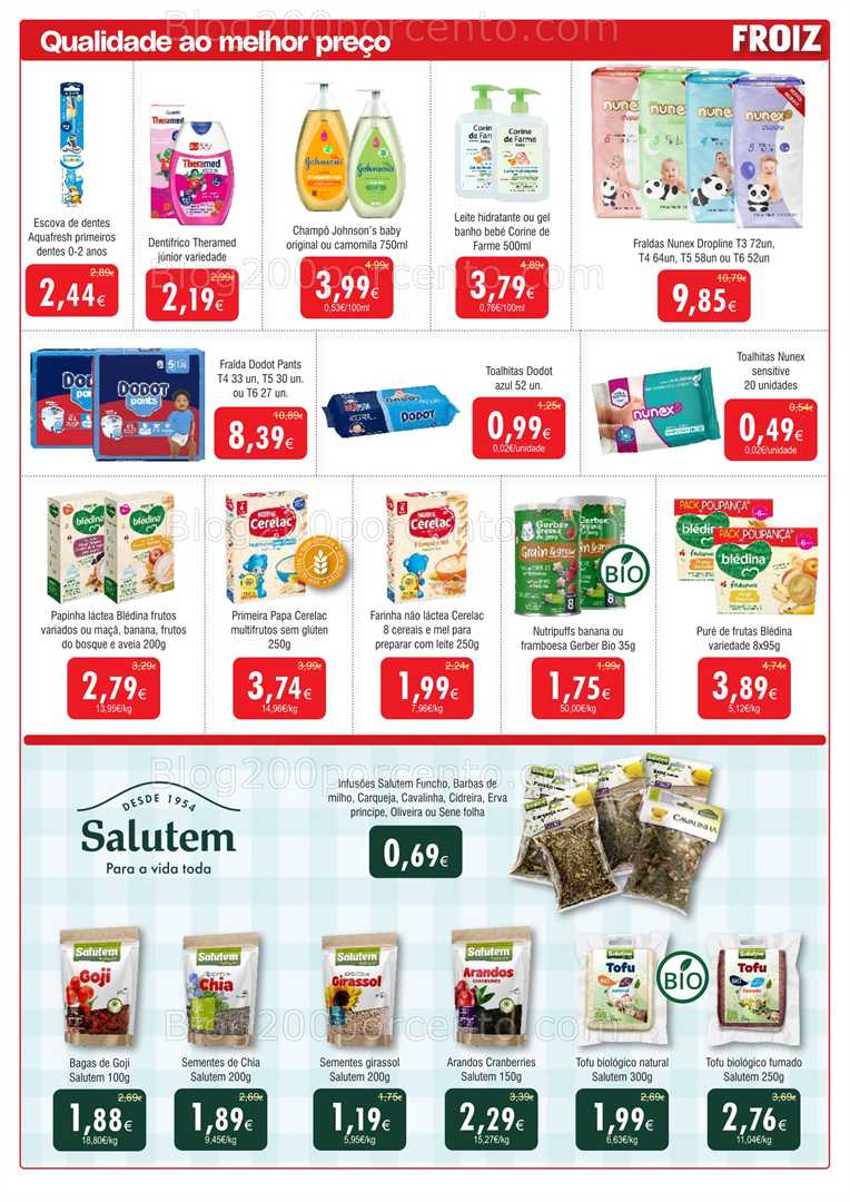 Antevisão Folheto FROIZ Promoções de 12 fevereiro a 3 março