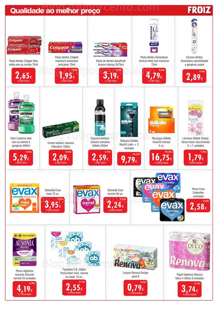 Antevisão Folheto FROIZ Promoções de 12 fevereiro a 3 março
