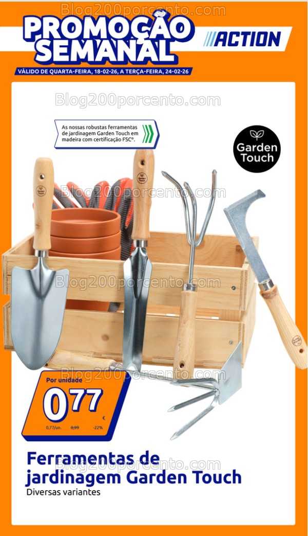 Antevisão Folheto ACTION Promoções de 18 a 24 fevereiro