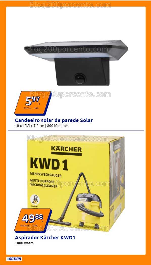 Antevisão Folheto ACTION Promoções de 4 a 10 fevereiro