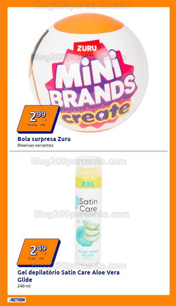 Antevisão Folheto ACTION Promoções de 4 a 10 fevereiro