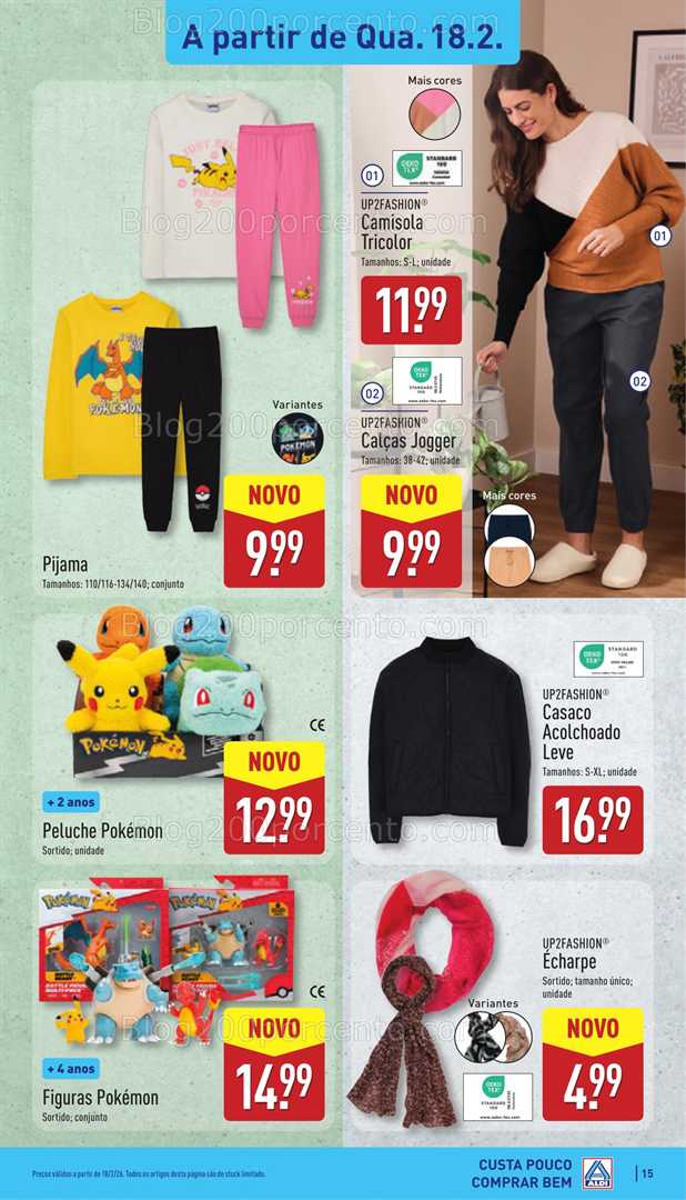 Antevisão Folheto ALDI Promoções 16 a 22 fevereiro