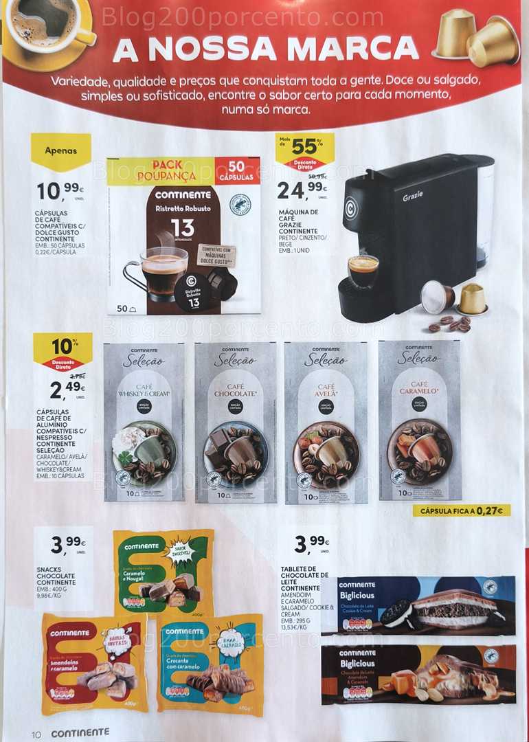 Antevisão Folheto CONTINENTE Especial Sabores Intensos Promoções 17 fevereiro a 1 março