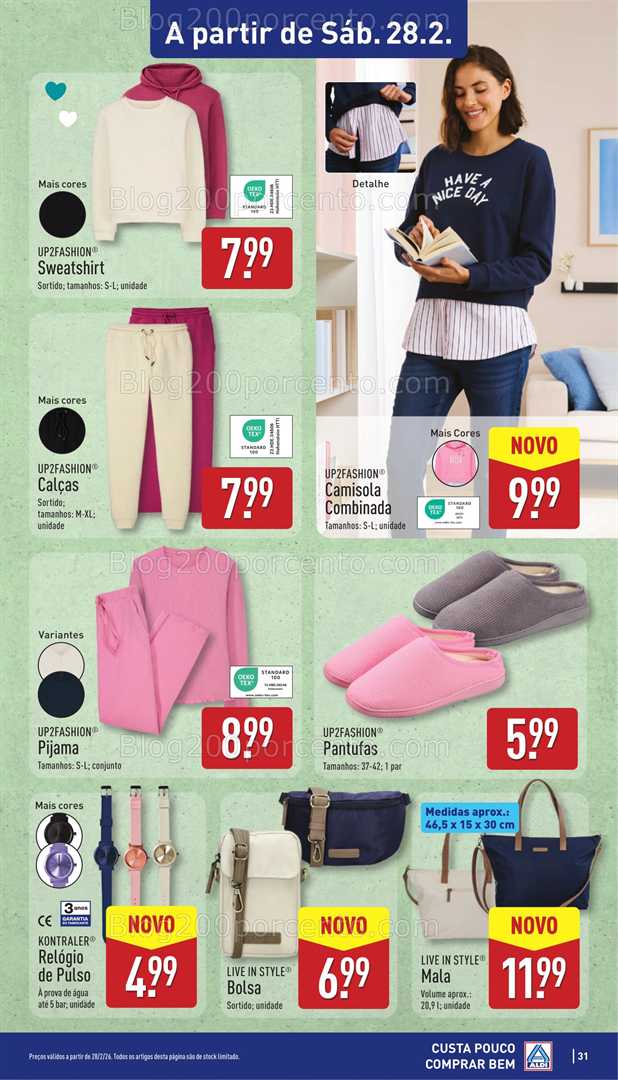 Antevisão Folheto ALDI Bazar Promoções 28 fevereiro a 1 março
